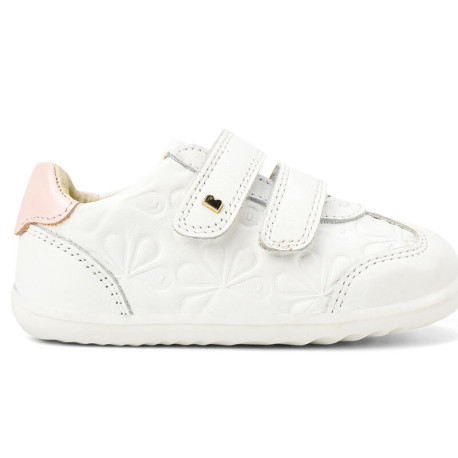 Chaussures Step Up Sprite Embossed White - Bobux