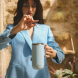 Cold cup isotherme avec anse en inox 600ml - Qwetch