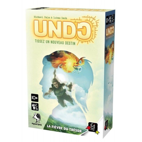 Jeu de société Undo La Fièvre du trésor dès 10 ans - Gigamic