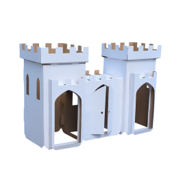 Château Kid-eco Blanc - Paperpod