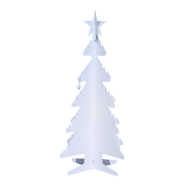 Sapin en carton Blanc pack de 5 - Paperpod