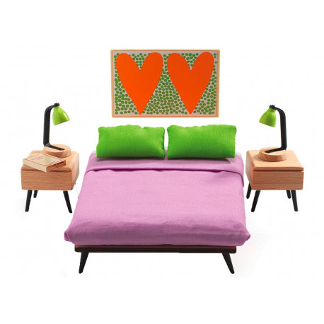 chambre des parents - Petit Home by Djeco 10pc chambre des parents - Petit Home by Djeco 10pc