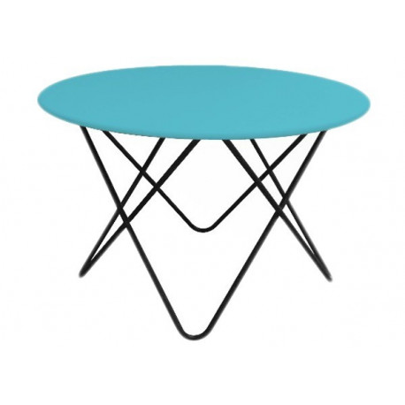 table design Papillon turquoise