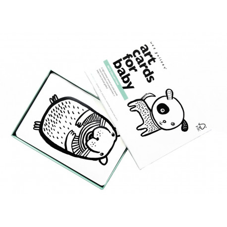 cartes imagier pour bébé Art Cards 'Pets'