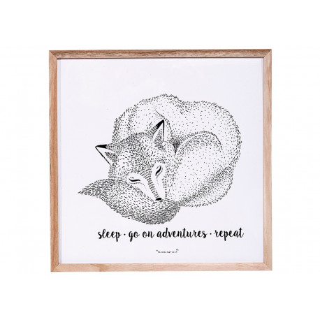cadre avec affiche 'Sleep, go on adventures, repeat' cadre avec affiche 'Sleep, go on adventures, repeat'