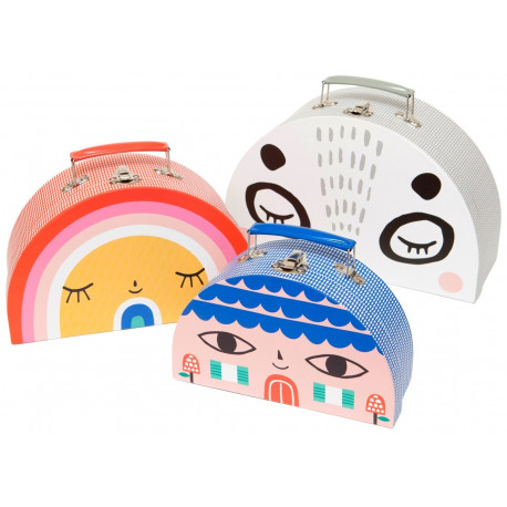 set de 3 valisettes Suzy Ultman