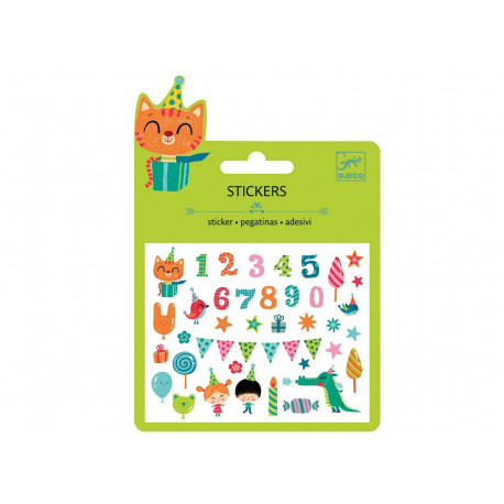 set stickers puffy 'Anniversaire' set stickers puffy 'Anniversaire'