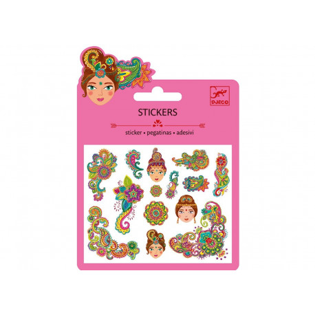 set stickers paillettes 'Motifs indiens' set stickers paillettes 'Motifs indiens'