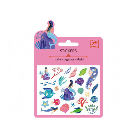 set stickers paillettes 'Sous la mer' set stickers paillettes 'Sous la mer'