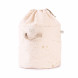 bamboo small sac de rangement gold stella-dream pink