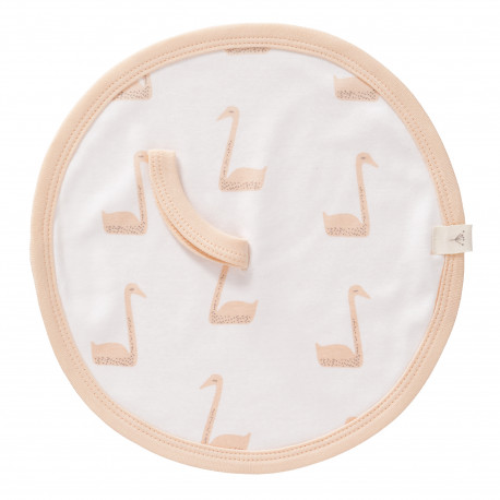 attache-tétine - swan pale peach attache-tétine - swan pale peach