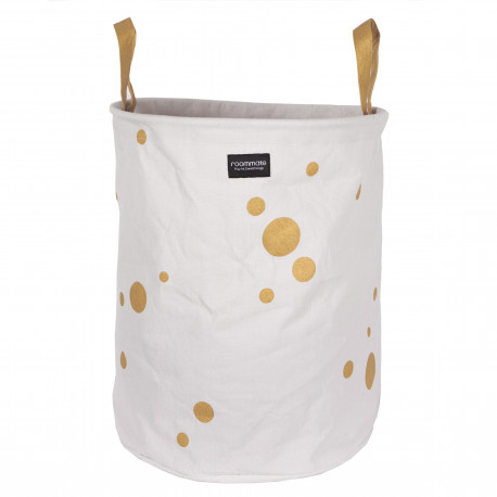 panier à linge - golden dots panier à linge - golden dots