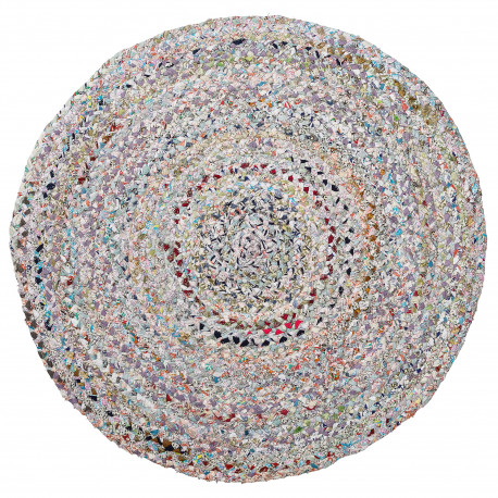 tapis tissé multicolore (90 cm) tapis tissé multicolore (90 cm)