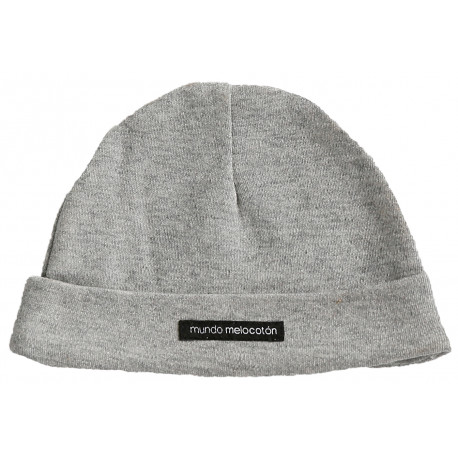 bonnet bébé - gris chiné bonnet bébé - gris chiné