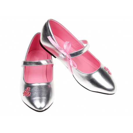 ballerines argentées 'Dolores' p25-32 ballerines argentées 'Dolores' p25-32