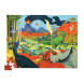 100 pc puzzle dinosaures