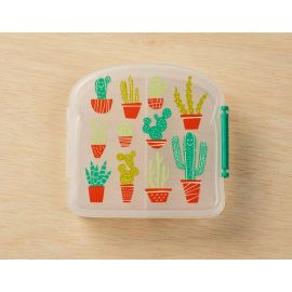 petite boîte à tartines Happy Cactus