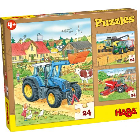 puzzles 'Tracteur et Cie.'