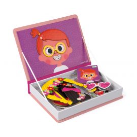 Magnéti'book Crazy Faces filles à partir de 3 ans