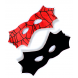 masque super-héros réversible spiderman/batman