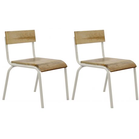 Set de 2 chaises orginal white