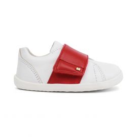 Chaussures Step up - Boston Trainer White + Red - 729906