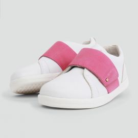 Chaussures I walk - Boston Trainer White + Pink - 635311