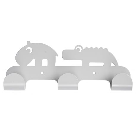 Porte-manteau mural Deer friends - gris Porte-manteau mural Deer friends - gris