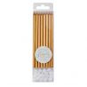 Set de 16 bougies metallic copper